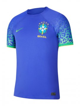 Brazil 2022 Away Soccer Jerseys Men's