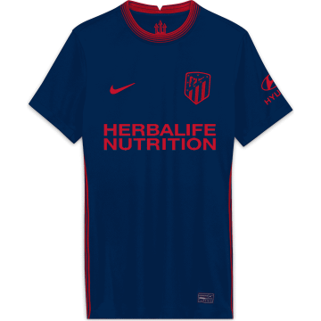 2020-21 Atletico Madrid Away Women Football Jersey Shirts