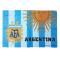 Blue Argentina Team Soccer Flag