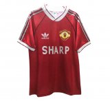 90/92 Manchester United Retro Home Men's Football Jersey Shirts