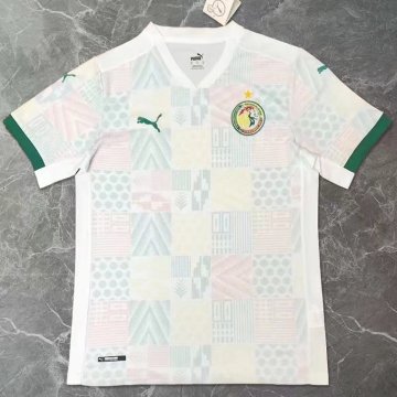 Senegal 2021-22 One star Home White Soccer Jerseys Men's