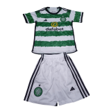 Celtic 2023/24 Home Soccer Jerseys + Short Kid's