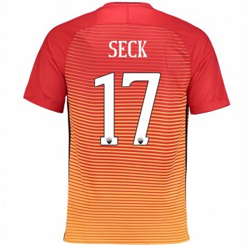 2016-17 Roma Third Football Jersey Shirts Seck #17