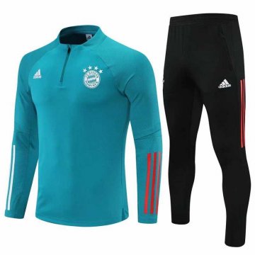 2021-22 Bayern Munich Green Football Training Suit Men's