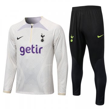 Tottenham Hotspur 2022-23 Cream 3D Soccer Training Suit Men's