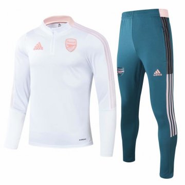 2021-22 Arsenal White Football Training Suit Men's
