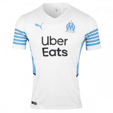 2021-22 Olympique Marseille Home Men‘s Football Jersey Shirts [66814725]