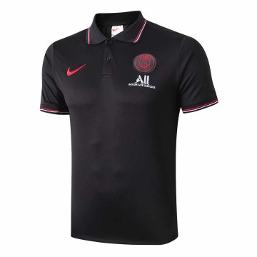 2019-20 PSG Black II Men's Football Polo Shirt [39112172]