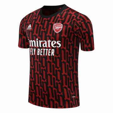 2020-21 Arsenal UCL Red-Black Men's Football Traning Shirt
