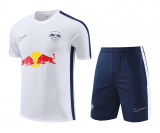 RB Leipzig 2023-24 White Soccer Jerseys + Short Men's