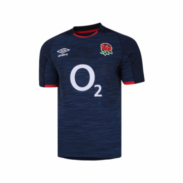 2020-21 England Rugby Away Navy Football Jersey Shirts Men