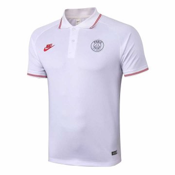 2019-20 PSG White II Men's Football Polo Shirt