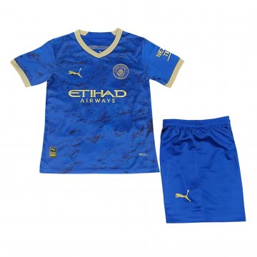 Manchester City 2023 Chinese New Year Soccer Jerseys + Short Kid's