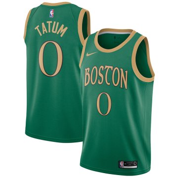 Boston Celtics 2019/2020 Green SwingMen's Jersey - City Edition Men's (TATUM #0)