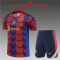 Barcelona 2024-25 Red - Blue Soccer Jerseys + Short Kid's