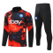 Napoli 2024-25 Red-Black Soccer Training Suit Men's