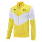 Borussia Dortmund 2022-23 Yellow - White All Weather Windrunner Soccer Jacket Men's