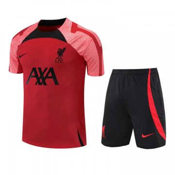 Liverpool Red Soccer Jerseys + Short Men's 2022-23
