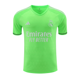 Real Madrid 2023-24 Goalkeeper Green Soccer Jerseys Men's