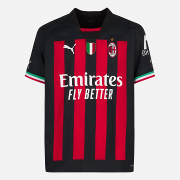 #Player Version AC Milan 2022-23 Home Soccer Jerseys Men's