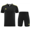 Customize 2023-24 Black&Yellow AD02 Soccer Jerseys + Short Men's