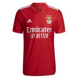 Benfica 2021-22 Home Soccer Jerseys Men's