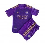 Orlando City 2023-24 Home Soccer Jerseys + Short Kid's