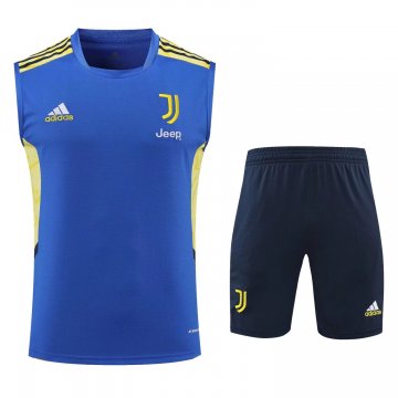 Juventus 2022-23 Blue Soccer Singlet + Short Men's