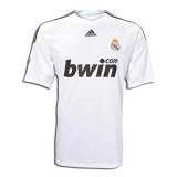 #Retro Real Madrid 2009/2010 Home Soccer Jerseys Men's