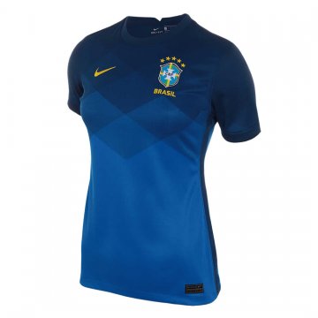 2021 Brazil Home Football Jersey Shirts Women's