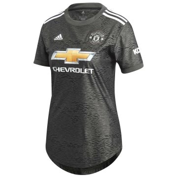 2020-21 Manchester United Away Women Football Jersey Shirts
