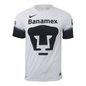 UNAM Third White Football Jersey Shirts 2016-17