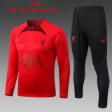 Liverpool Red Soccer Training Suit Kid's 2022-23