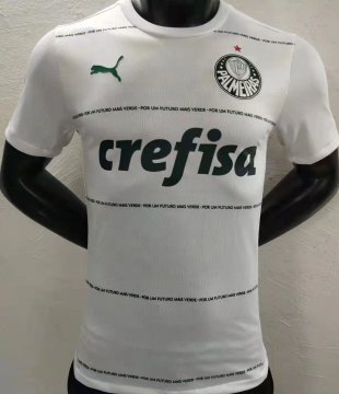 #Player Version Palmeiras 2022-23 Away White Soccer Jerseys Men's