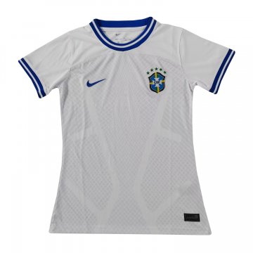 #Special Edition Brazil 2022 White Soccer Jerseys Women's