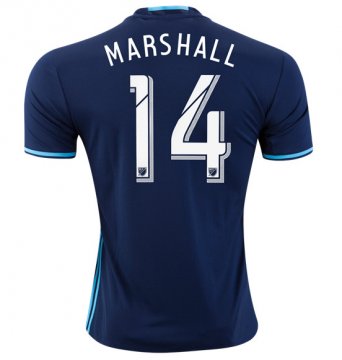 2016-17 Seattle Sounders Third Navy Football Jersey Shirts MARSHALL #14