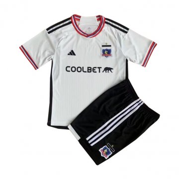 Colo Colo 2023-24 Home Soccer Jerseys + Short Kid's
