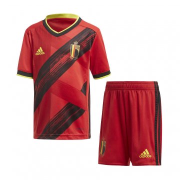 2020 Belgium Home Kids Football Kit(Shirt+Shorts)