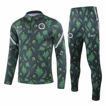 2020-21 Nigeria Deep Green Men Football Training Suit