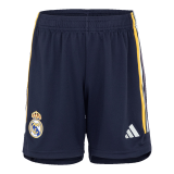 Real Madrid 2023/24 Away Soccer Shorts Men's