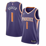 Devin Booker #1 Phoenix Suns 2022-23 Purple Jerseys - Icon Edition Men's