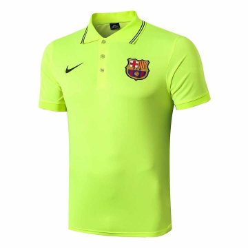 2019-20 Barcelona Yellow Men's Football Polo Shirt