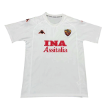 00/01 AS Roma Away White Retro Football Jersey Shirts Men