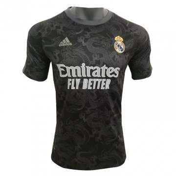 #Special Edition Real Madrid 2022-23 Black Dragon Soccer Jerseys Men's