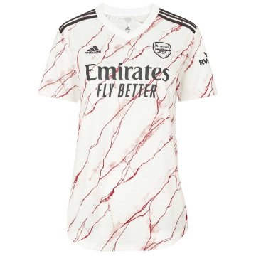 2020-21 Arsenal Away White Women Football Jersey Shirts