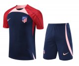 Atletico Madrid 2023-24 Navy Soccer Jerseys + Short Men's