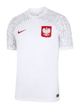 Poland 2022 Home Soccer Jerseys Men's