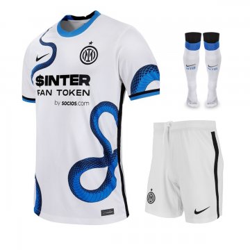 Inter Milan 2021-22 Away Kid's Soccer Jersey+Short+Socks