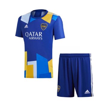 2021-22 Boca Juniors Third Football Jersey Shirts + Short Kid's
