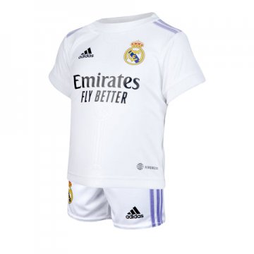Real Madrid 2022-23 Home Soccer Jerseys + Short Kid's